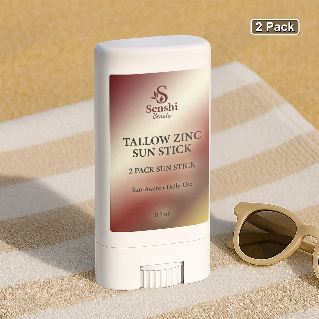 2 Pack Tallow Zinc Sun Stick