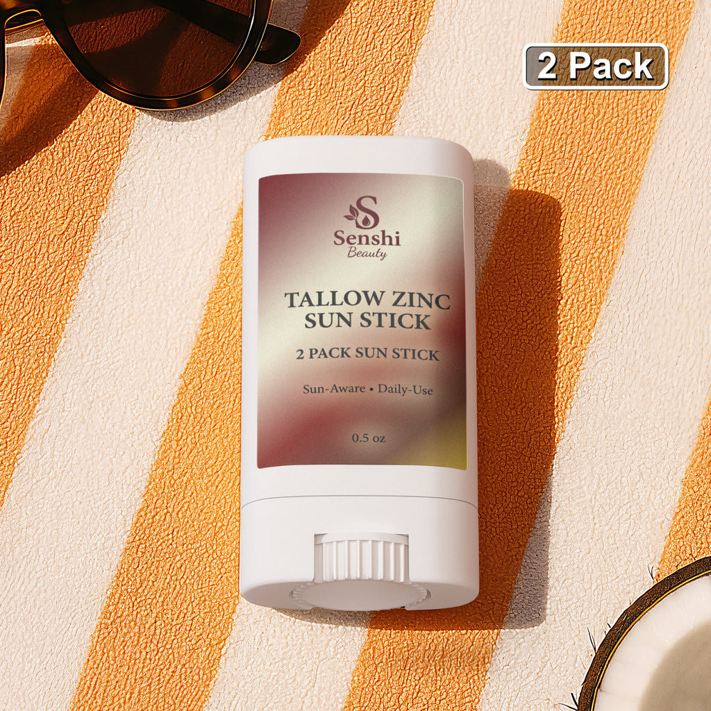 2 Pack Tallow Zinc Sun Stick