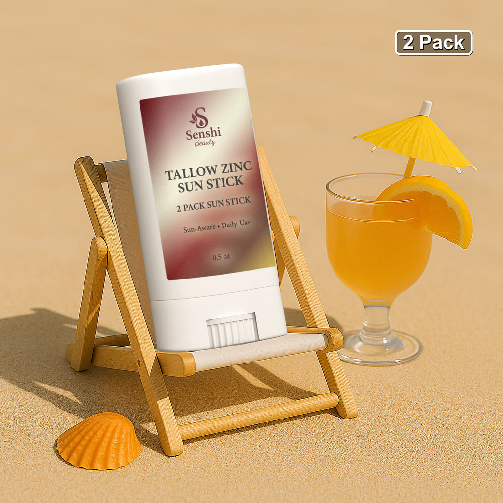 2 Pack Tallow Zinc Sun Stick