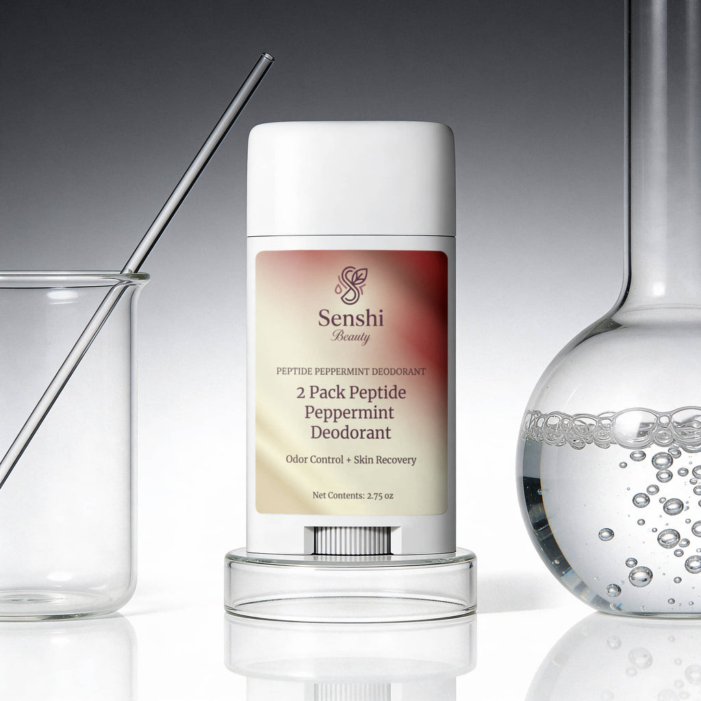 2 Pack Peptide Peppermint Deodorant